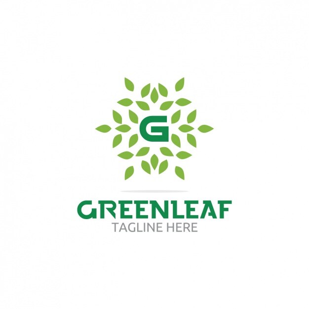 Green leaf logo