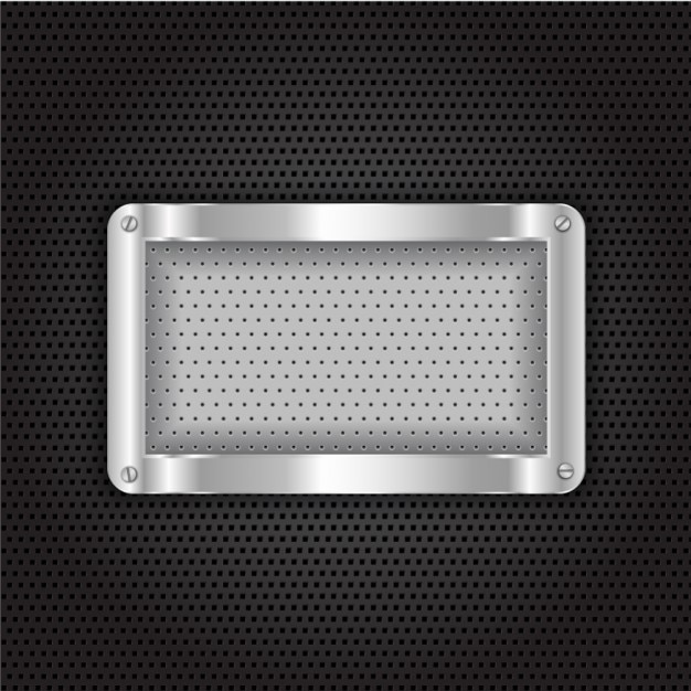 Grid metallic background