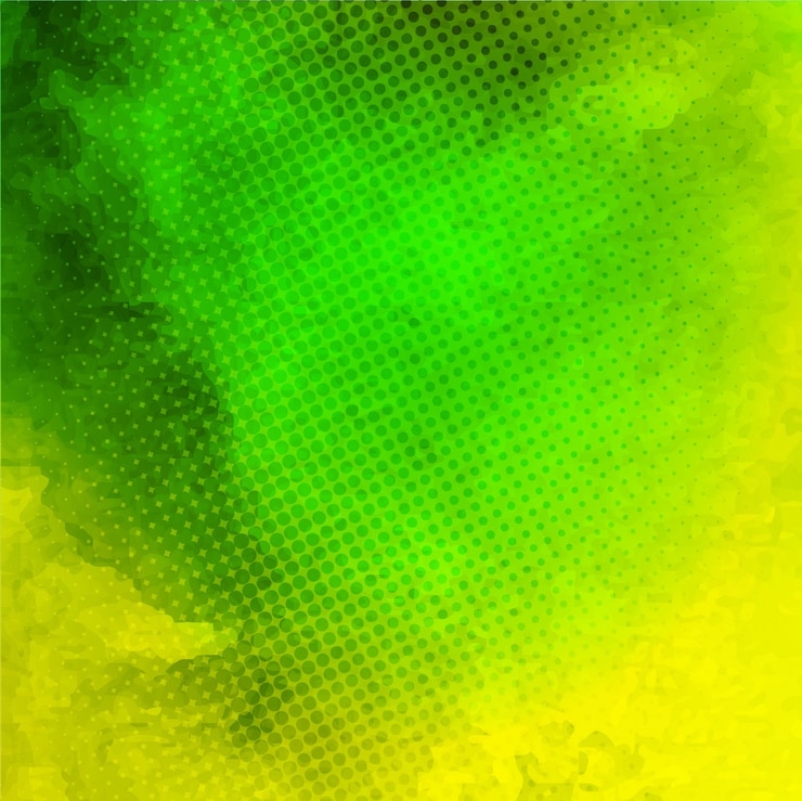 Kostenlose Vektor grüne aquarell fleck textur mit punkten