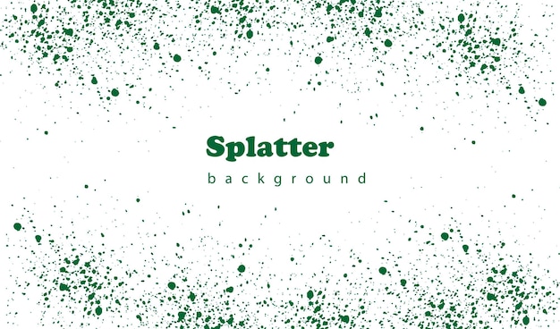 Grüner spritzer-hintergrund