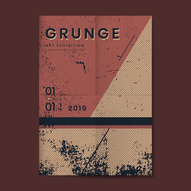 Grunge beunruhigtes Beschaffenheitsplakat