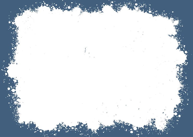Kostenlose Vektor grunge splatter-grenzdesign