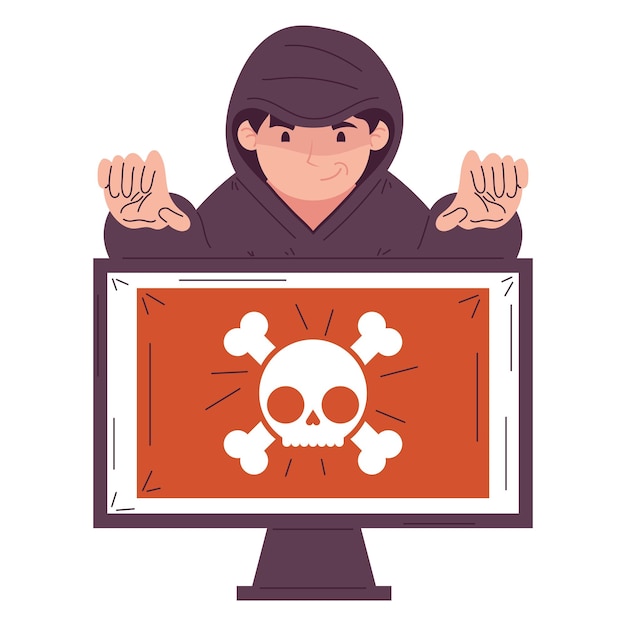 Hacker greift Desktop an