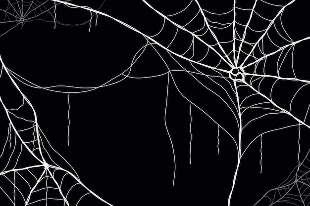 Halloween Spinnennetz Hintergrund