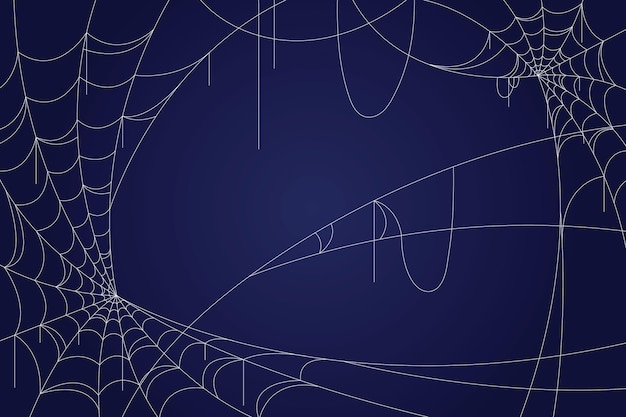 Halloween Spinnennetz Hintergrund