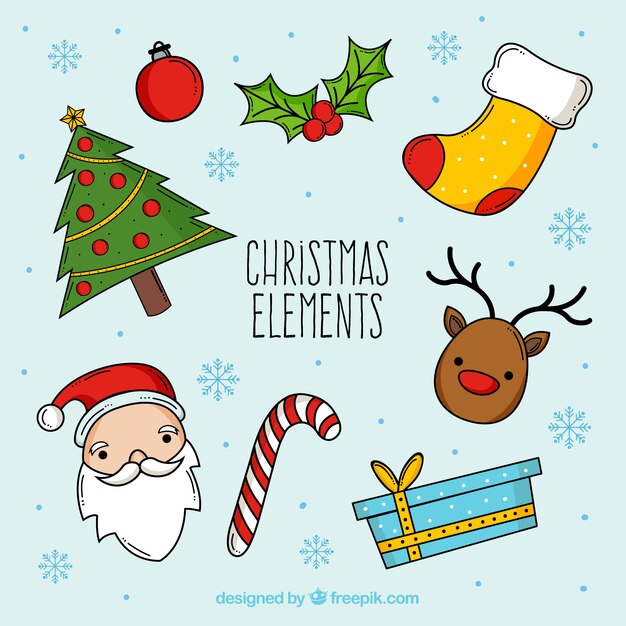 Weihnachten Illustration 3 Illustrator Ai Eps Pdf Kostenlose Vektor