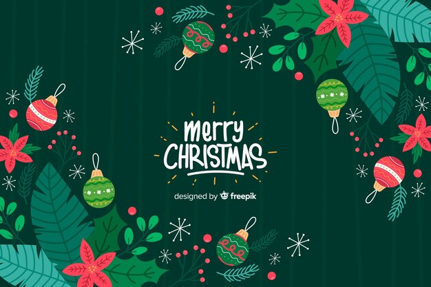 Weihnachts Facebook Cover Mit Einem Rentier Und Glocken Kostenlose Vektor