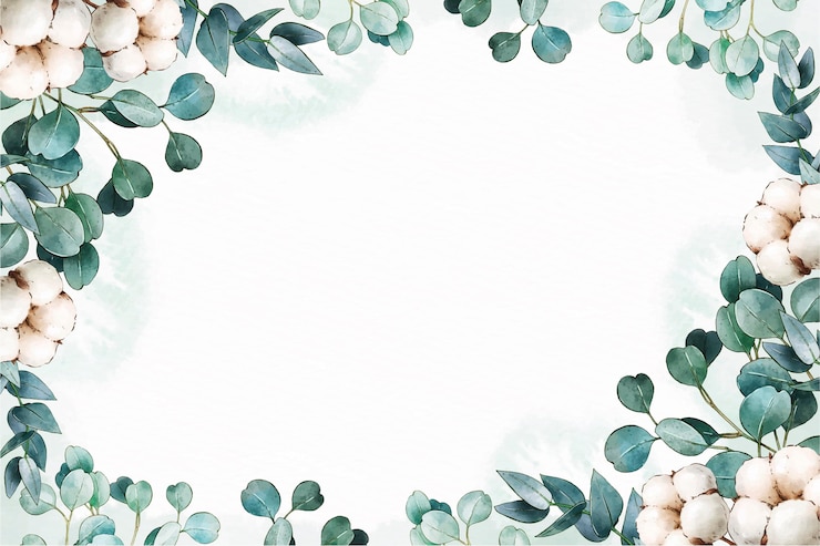 Kostenlose Vektor handgemalte aquarell blumentapete