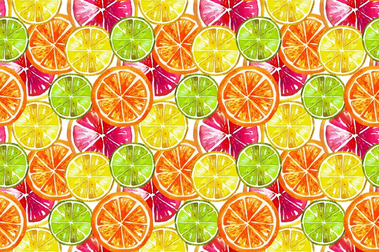 Kostenlose Vektor handgemaltes aquarell-sommermuster