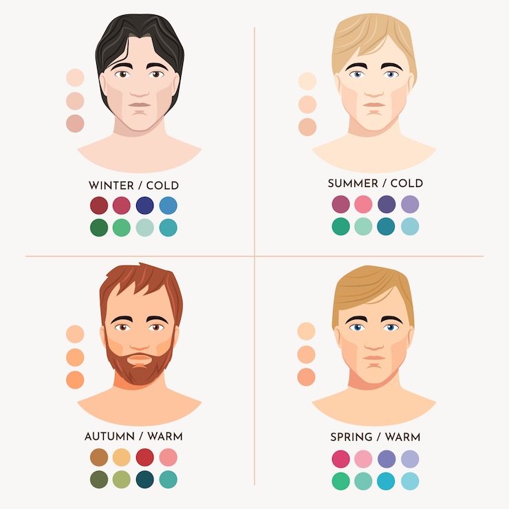 Kostenlose Vektor handgezeichnete kolorimetrie-illustration