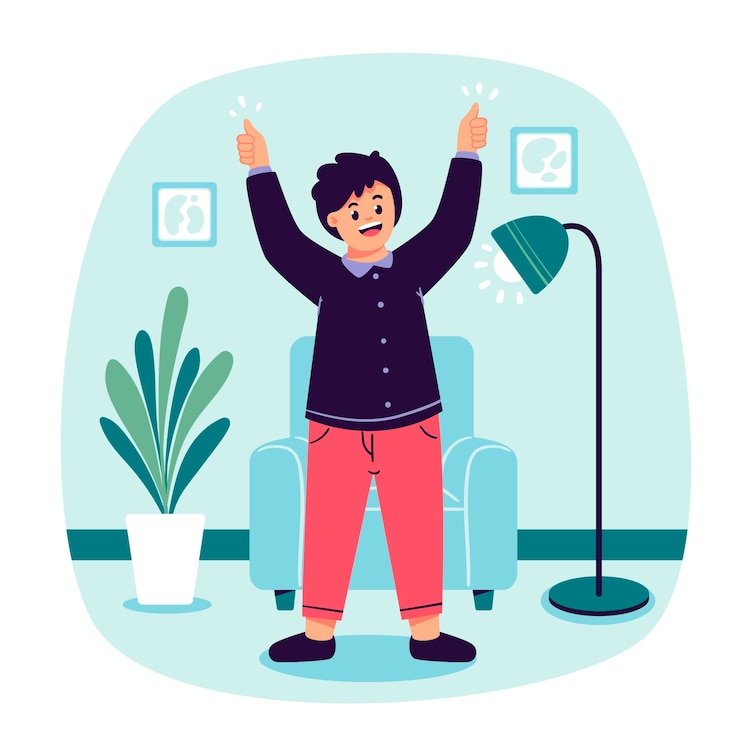 Kostenlose Vektor handgezeichnete kompliment-illustration