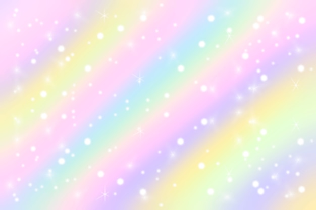 Handgezeichneter Regenbogen-Glitter-Hintergrund
