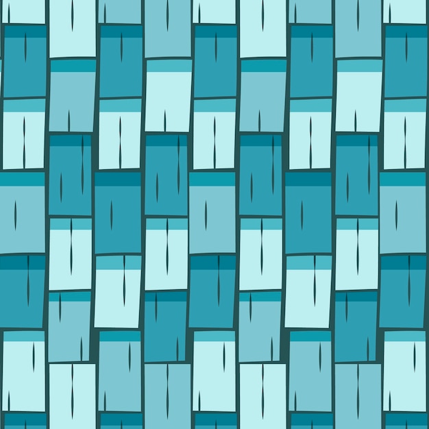 Handgezeichnetes Dachziegel-Musterdesign