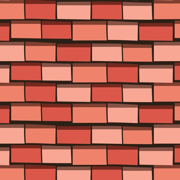 Handgezeichnetes Dachziegelmusterdesign