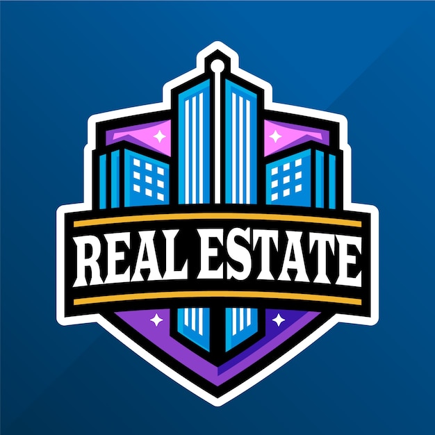 Handgezeichnetes Logo für Immobilien