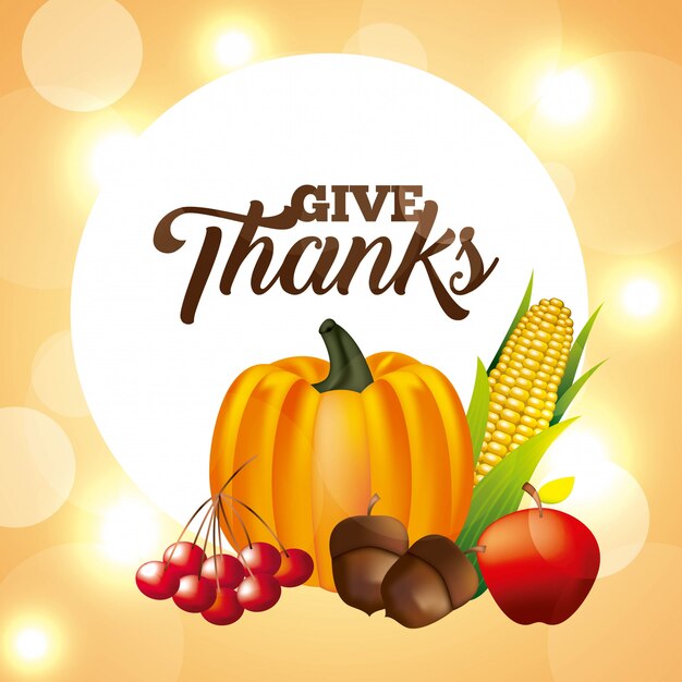 Happy Thanksgiving Hintergrund