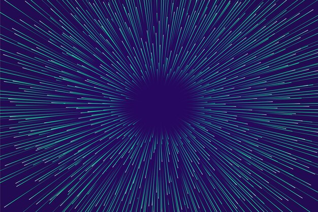 Hellblauer Hintergrund mit zentrierter Geschwindigkeit