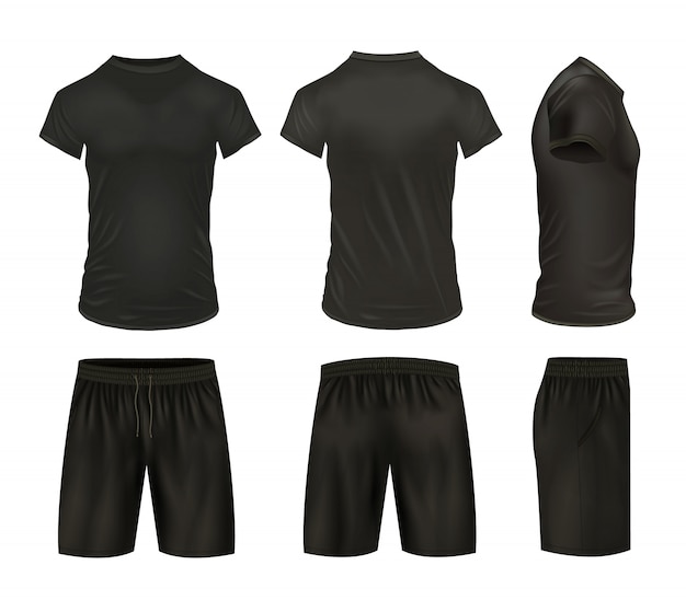 Hemden und Shorts Set