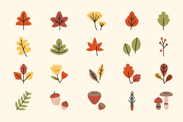 Herbst Elemente