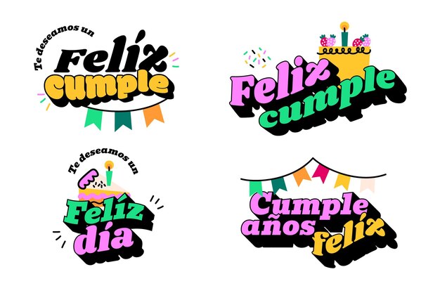 Herzlichen glückwunsch zum geburtstag in der spanischen