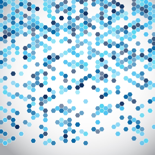 Hexagon Muster Hintergrund