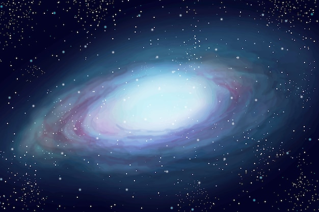 Hintergrund des dunklen Himmels des Aquarells