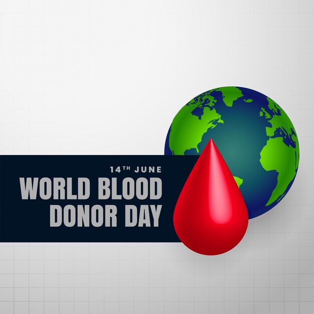 Hintergrund für Blutspendertag
