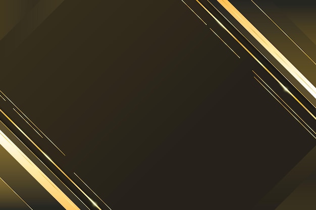 Hintergrund mit goldenen Linien mit Farbverlauf