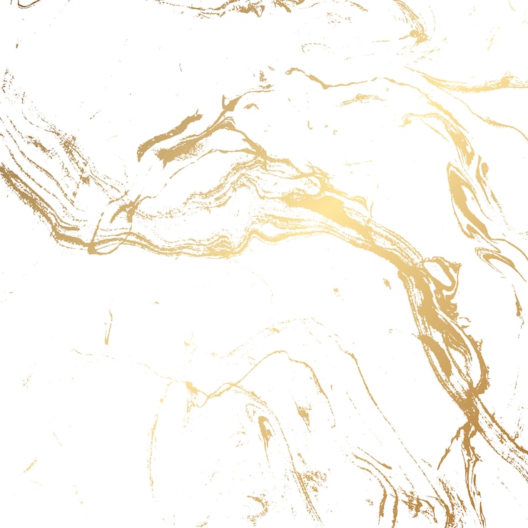 Kostenlose Vektor hintergrund mit marmortextur in gold und weiß