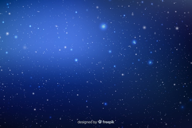 Hintergrund mit sternenklaren nacht der steigung