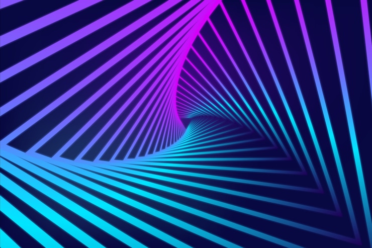 Kostenlose Vektor hintergrundillusionseffekt