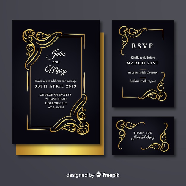 Hochzeit rsvp karte