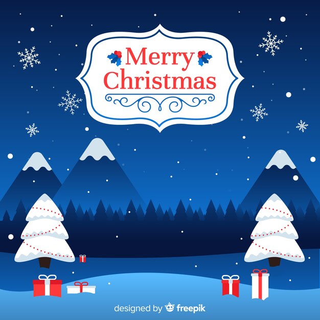 Hübscher Weihnachtshintergrund