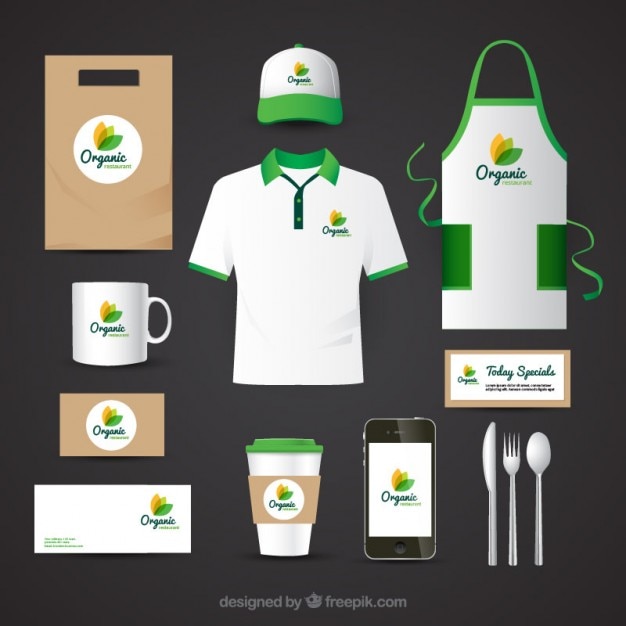 Identität Corporate für Bio-Food-Restaurant