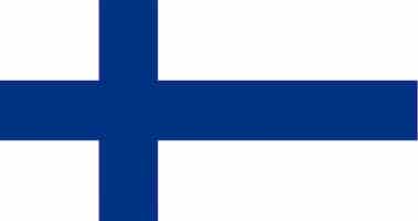 Kostenloser Vektor illustration der finnland-flagge
