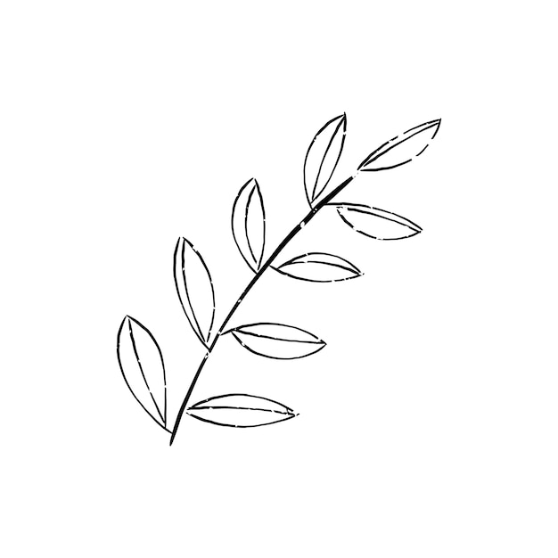 Kostenloser Vektor illustration der pflanze