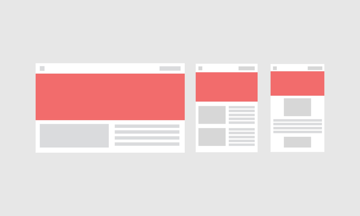 Kostenlose Vektor illustration der webdesignschablone