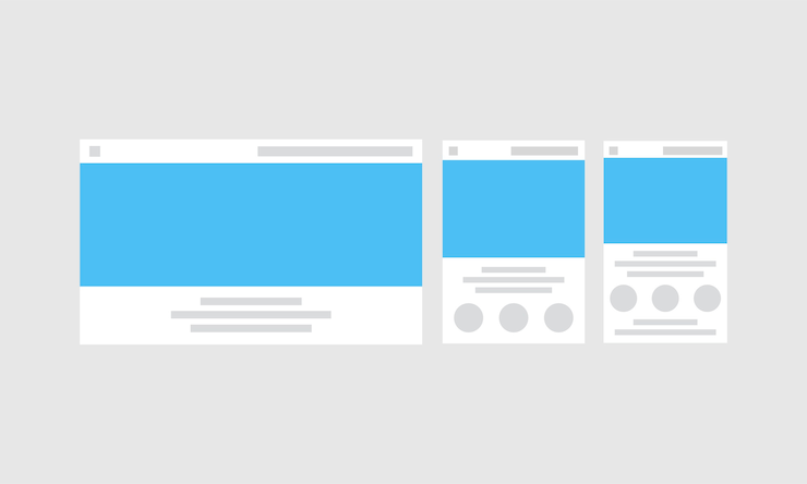 Kostenlose Vektor illustration der webdesignschablone