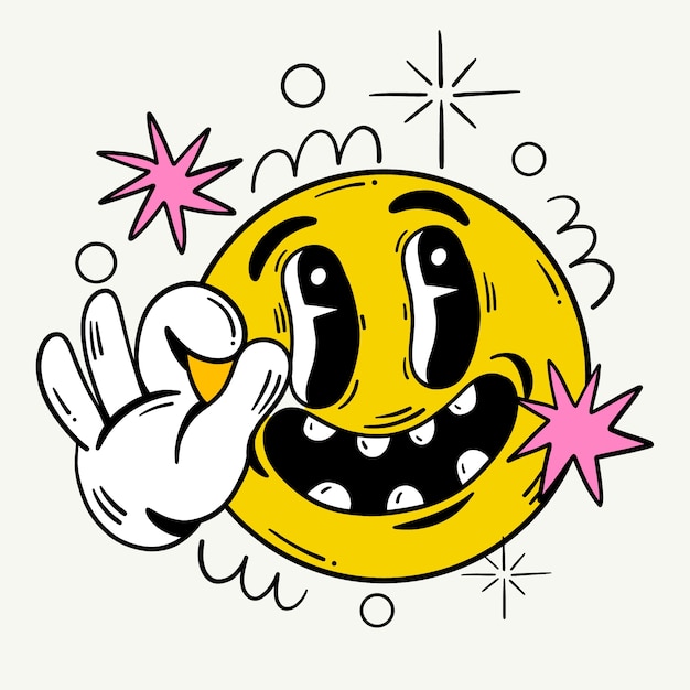 In Ordnung, Emoji-Illustration