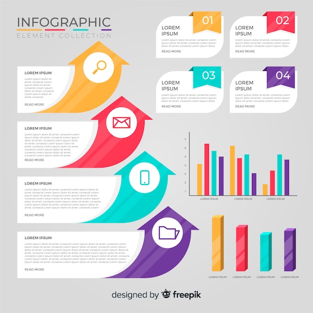 Infografik-elementsammlung