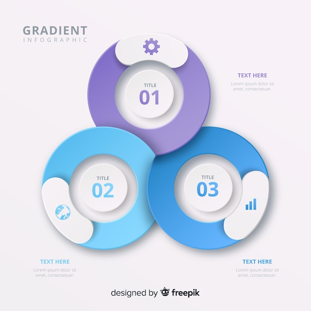 Infografik-schritte