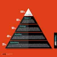 Kostenloser Vektor infografik template-design