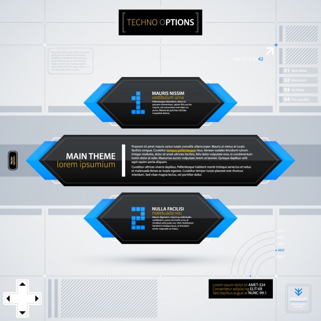 Infografik template-design