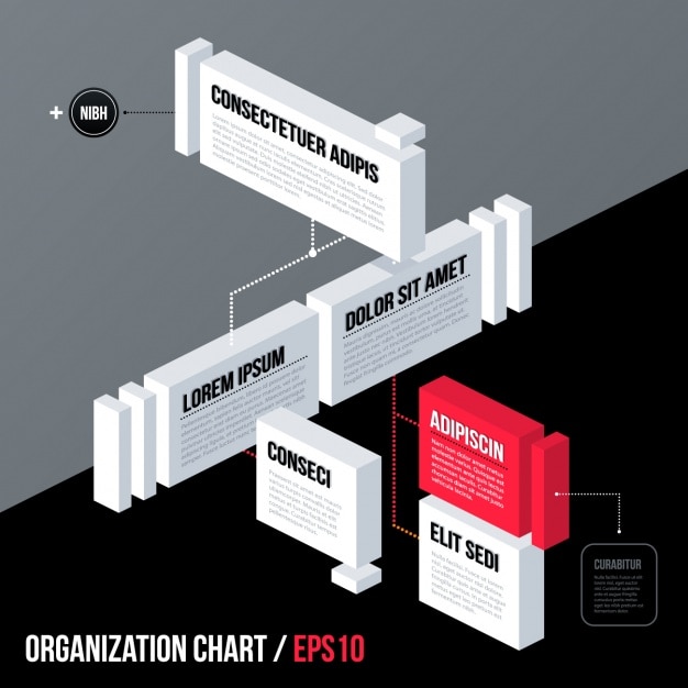 Kostenlose Vektor infografik template-design