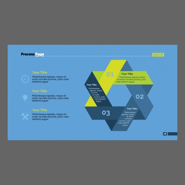 Kostenloser Vektor infografik template-design