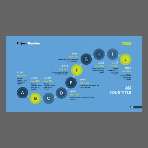 Kostenlose Vektor infografik template-design