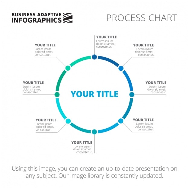 Kostenloser Vektor infografik template-design