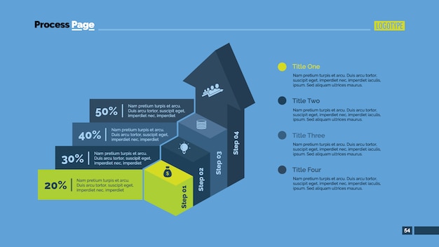 Infografik template-design