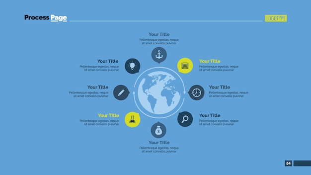 Infografik template-design