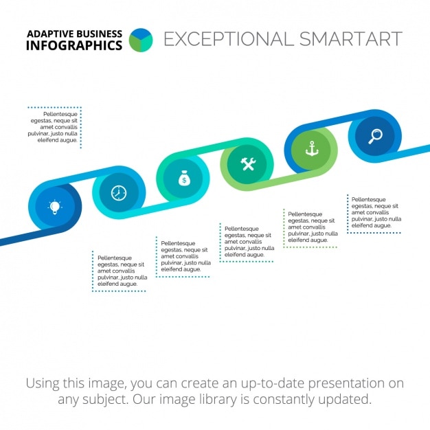 Infografik template-design